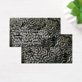 白黒サンゴII抽象芸術自然写真 (デスク)