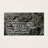 白黒サンゴII抽象芸術自然写真 (正面)