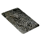 白黒サンゴII抽象芸術自然写真 マグネット (右側)