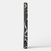 白黒サンゴII抽象芸術自然写真 Case-Mate iPhoneケース (裏面 / 右)