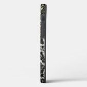 白黒サンゴII抽象芸術自然写真 Case-Mate iPhoneケース (裏面 / 左)