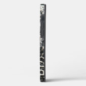 白黒サンゴII抽象芸術自然写真 Case-Mate iPhoneケース (裏面 / 左)