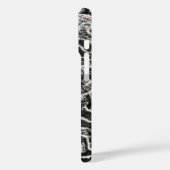 白黒サンゴII抽象芸術自然写真 Case-Mate iPhoneケース (裏面 / 左)