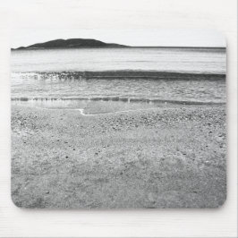 白黒サンドビーチ マウスパッド