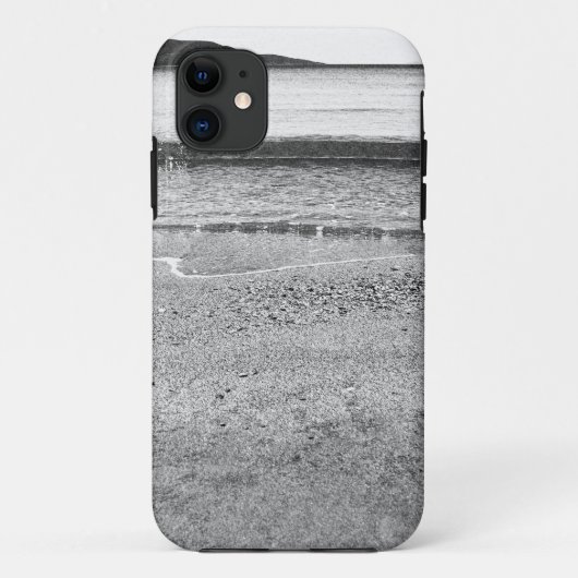 白黒サンドビーチ Case-Mate iPhoneケース (裏面)