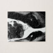 白黒サンベルナール峠 ジグソーパズル (横)