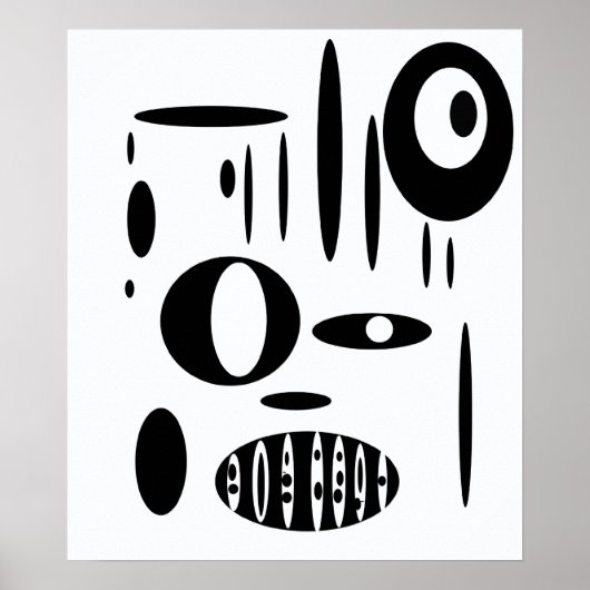 白黒サーケルトーク ポスター (正面)