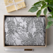 白黒ザトウクジラ 薄葉紙 (ギフト)