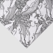 白黒ザトウクジラ 薄葉紙 (詳細)