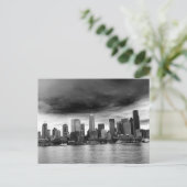 白黒シアトル ポストカード (スタンド正面)