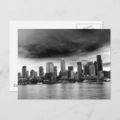 白黒シアトル ポストカード (正面/裏面)