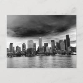 白黒シアトル ポストカード