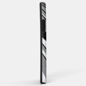 白黒シェイプアート Case-Mate iPhoneケース (裏面/右)