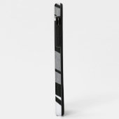 白黒シェイプアート Case-Mate iPhoneケース (裏面/左)