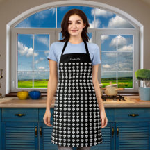 白黒シェフの帽子のパターン名