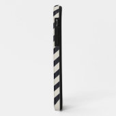 白黒シェブロンの印刷物 Case-Mate iPhoneケース (裏面/左)