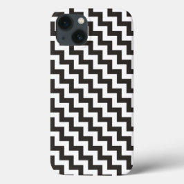 白黒シェブロンサムスン銀河系ノート4ケース iPhone 13ケース