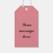 白黒シェブロンLモノグラムギフトラベル ギフトタグ (裏面)