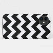 白黒シェブロンZigzapパターン Case-Mate iPhoneケース (裏面(横))