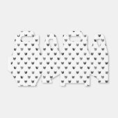 白黒シックで可愛い猫柄 フェイバーボックス (折り畳みなし)