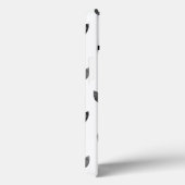 白黒シックで可愛い猫柄 Case-Mate iPhoneケース (裏面 / 右)