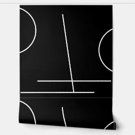 白黒シックモダンミニマル 壁紙