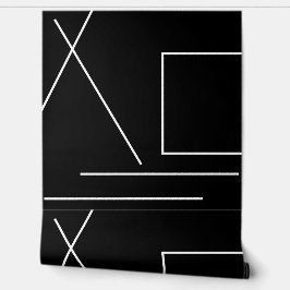 白黒シックモダンミニマル 壁紙