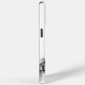 白黒シティスコンテンポラリーキライン Case-Mate iPhoneケース (裏面 / 右)