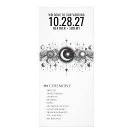 白黒シテリア結婚式 プログラム