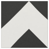 白黒シボロンジグザグファブリック ファブリック (クローズアップ)