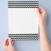 白黒シボロンフライヤー チラシ (手)