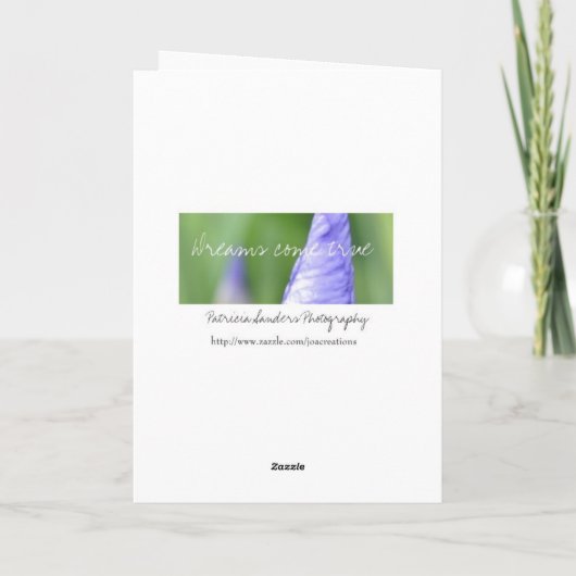 白黒シマウマのプリントのハートカード カード (裏面)