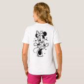 白黒シャツ Tシャツ (裏面フル)