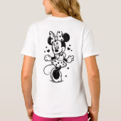 白黒シャツ Tシャツ (裏面)