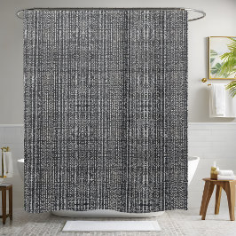 白黒シャワーカーテンスタイル2 シャワーカーテン