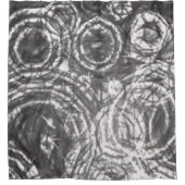 白黒シャワーカーテン シャワーカーテン (正面)