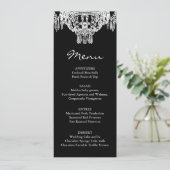 白黒シャンデリ結婚アメニュー メニュー (スタンド正面)