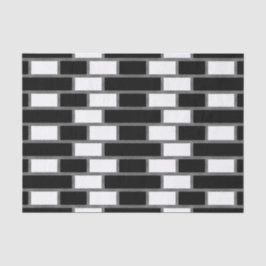 白黒シリトータータンチェック市松模様に模様 薄葉紙