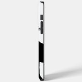 白黒シルエットヴィンテージムースウルフ Case-Mate iPhoneケース (裏面 / 左)