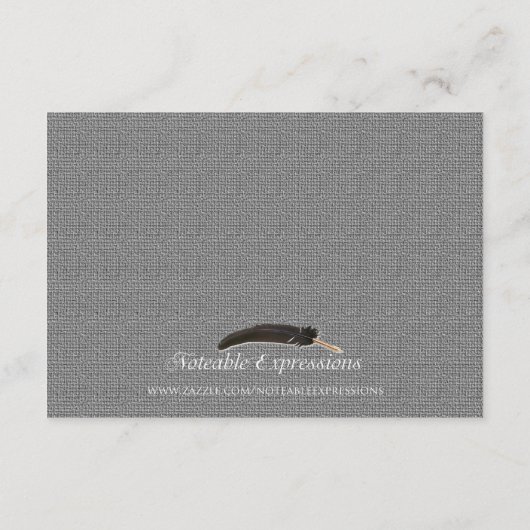 白黒シルバーアールデコフレームの結婚挿入 エンクロージャーカード (裏面)