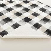 白黒シルバークリ素朴スマス シェルパブランケット (3/4)