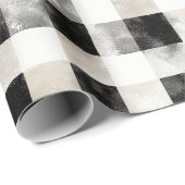 白黒シルバークリ素朴スマス ラッピングペーパー (ロールコーナー)