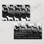 白黒シルバーベテリアンドッグス 名刺 (正面/裏面)