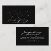 白黒シルバーライトスターズ 名刺 (正面/裏面)