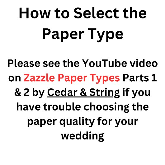 白黒シンプルタイポグラフィ結婚ズ 招待状