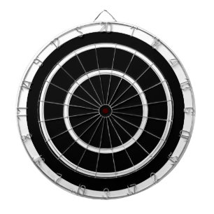 白黒シンプルダーツボード ダーツボード