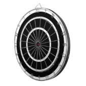 白黒シンプルダーツボード ダーツボード (正面右)