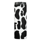 白黒シンプル牛斑動物 タンブラー (裏面)