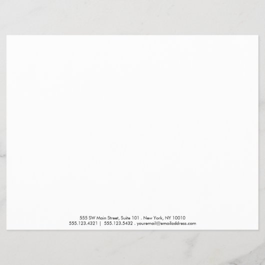 白黒シンプル縁ど価格表6 チラシ (裏面)