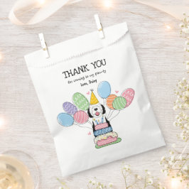 白黒シーパドールバースデーパーティー フェイバーバッグ